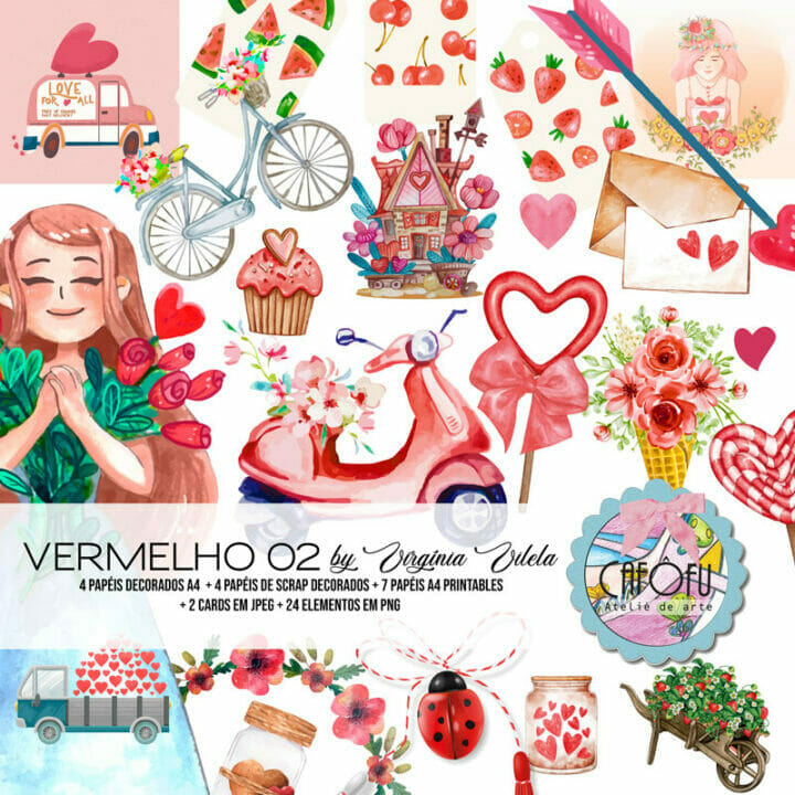 Kit digital vermelho 02