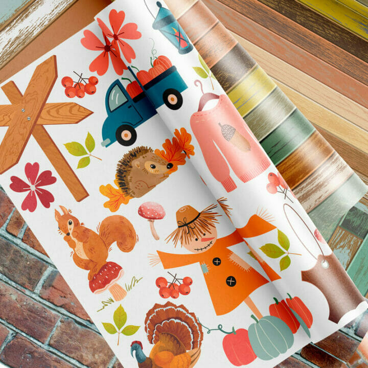 Kit digital outono 01 - Imagem 9