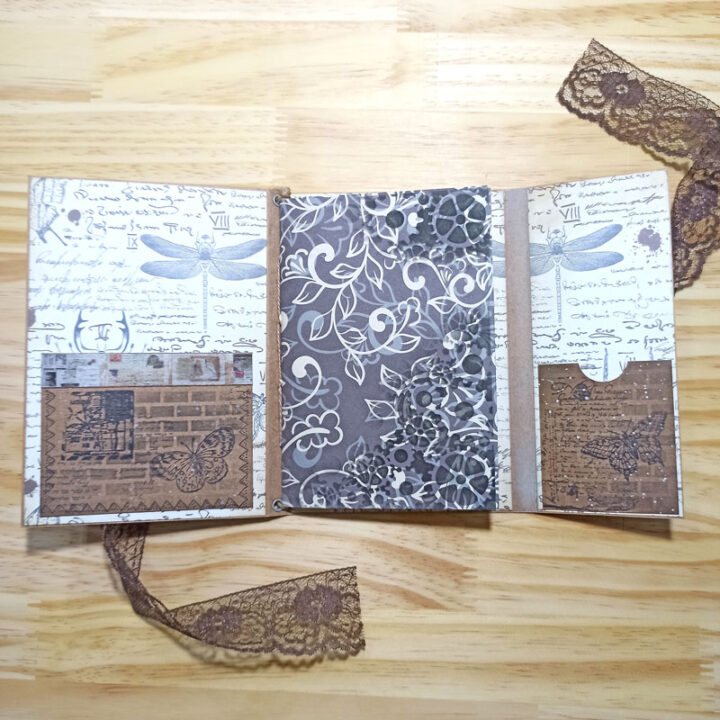 Curso vamos cafofar - projeto art journal - Imagem 4