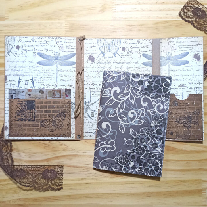 Curso vamos cafofar - projeto art journal - Imagem 5