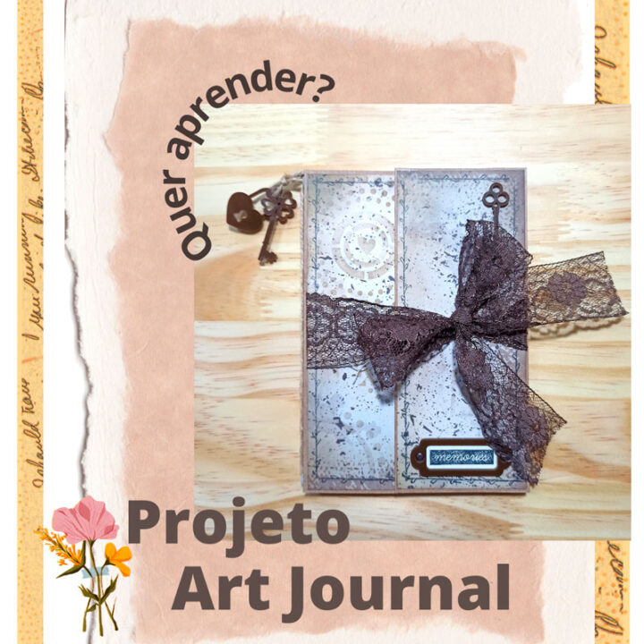 Curso vamos cafofar - projeto art journal