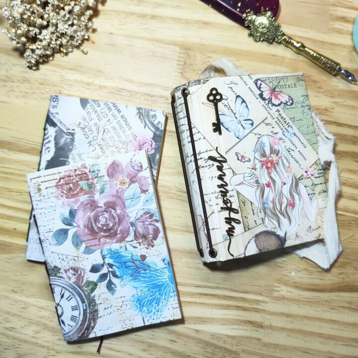 Curso vamos cafofar - projeto art journal 02 - Imagem 2