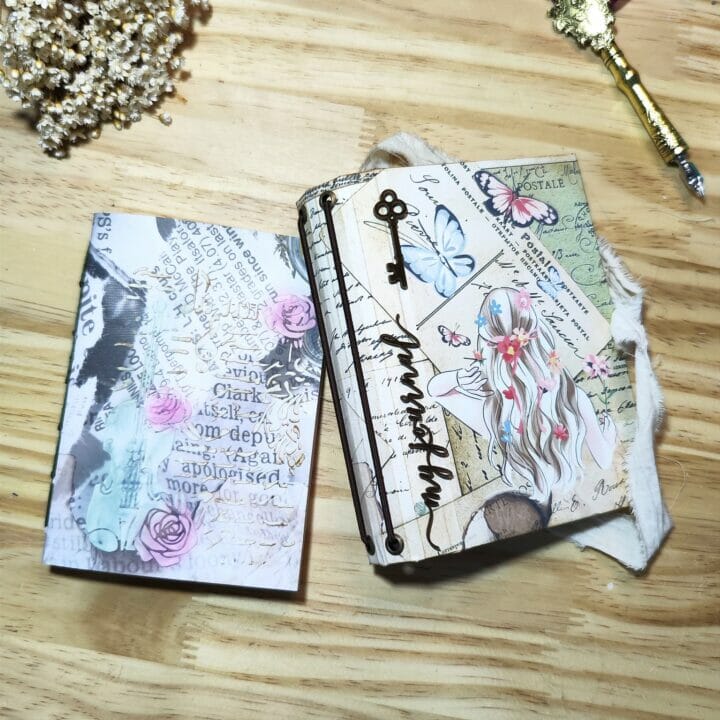 Curso vamos cafofar - projeto art journal 02 - Imagem 4