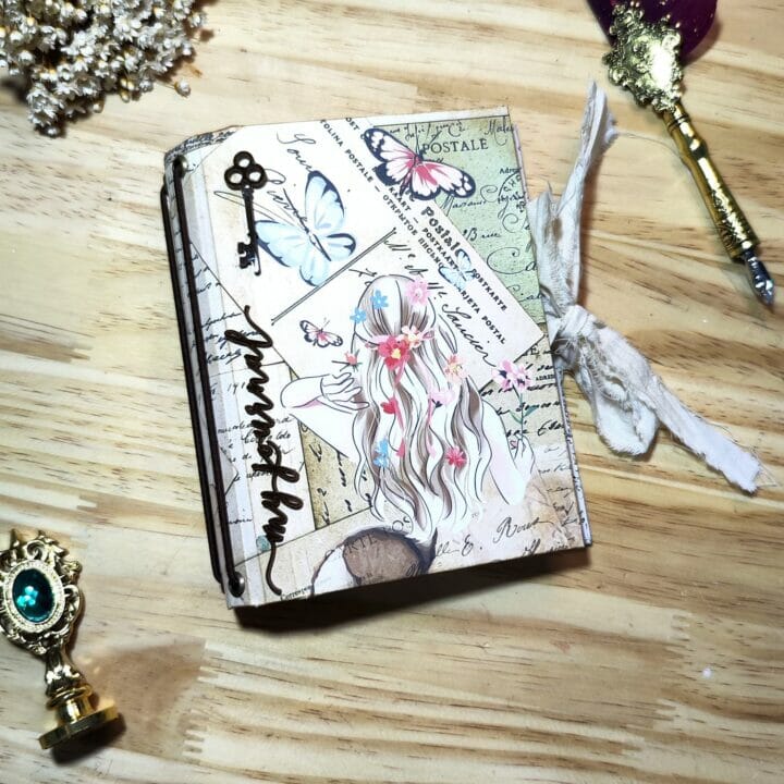 Curso vamos cafofar - projeto art journal 02 - Imagem 5