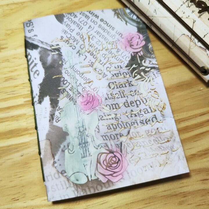 Curso vamos cafofar - projeto art journal 02 - Imagem 6