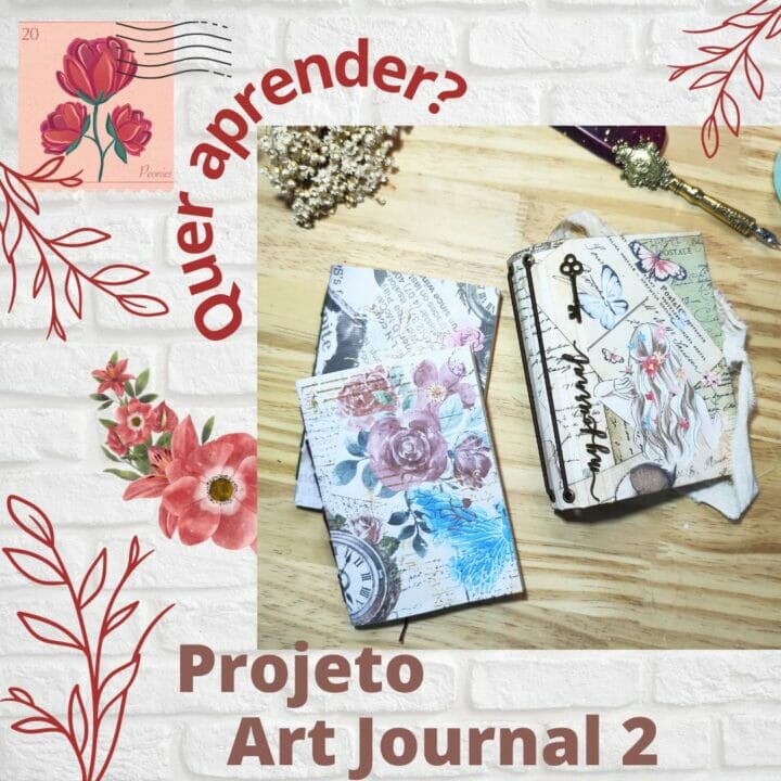 Curso vamos cafofar - projeto art journal 02