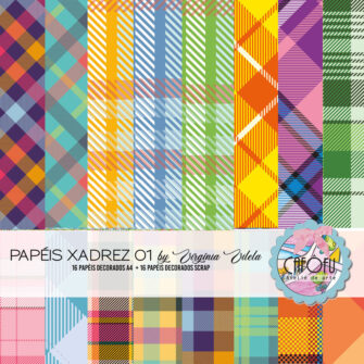 papéis digitais xadrez