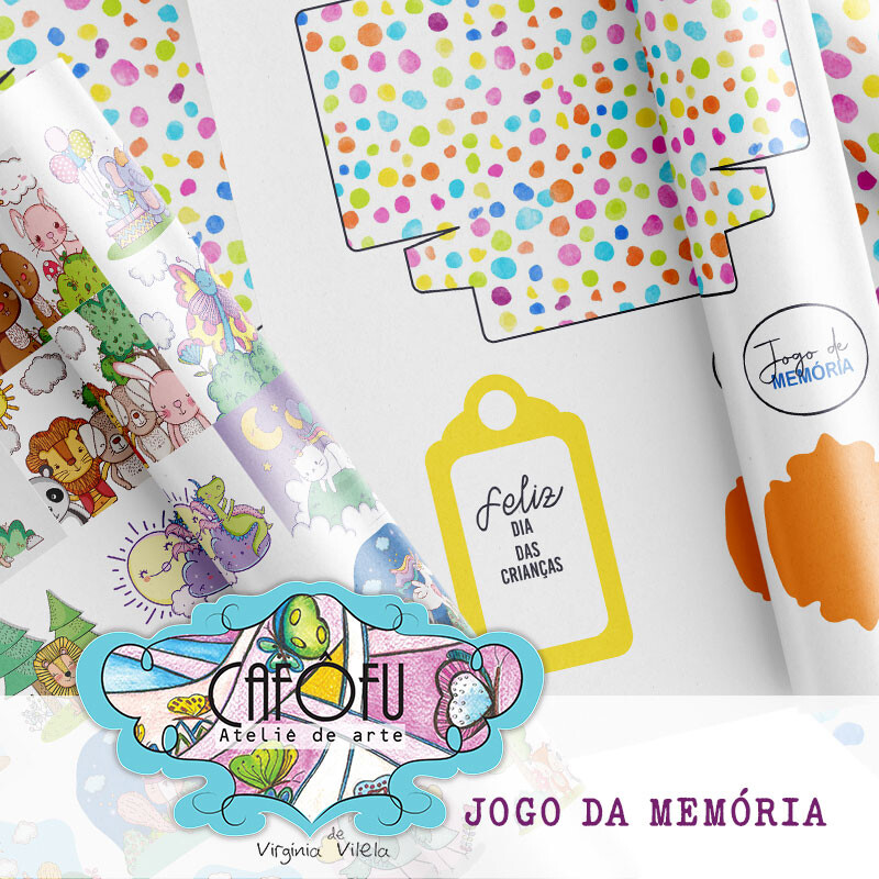 Kit digital dia das crianças mais jogo de memória - Imagem 2